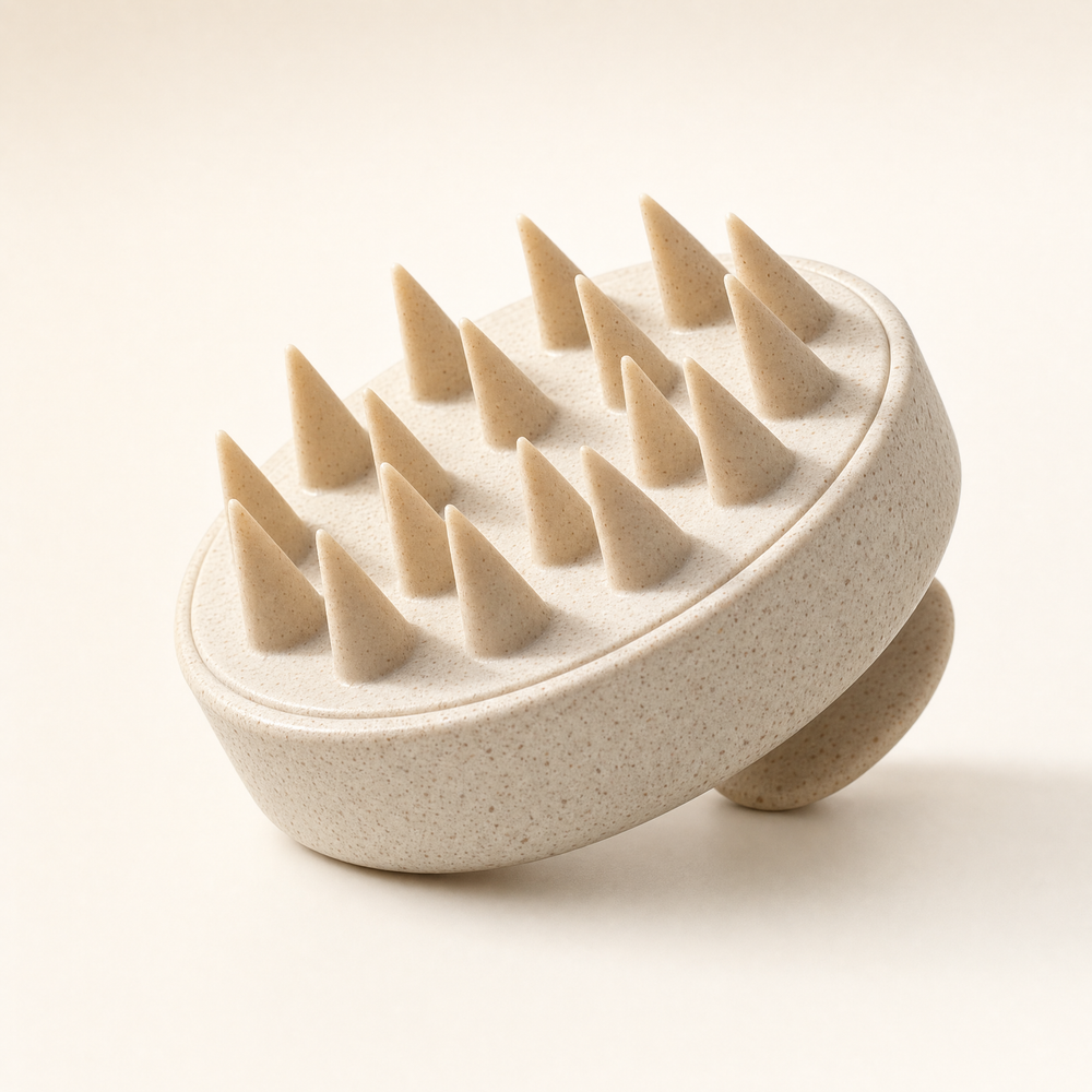 Brosse de massage du cuir chevelu